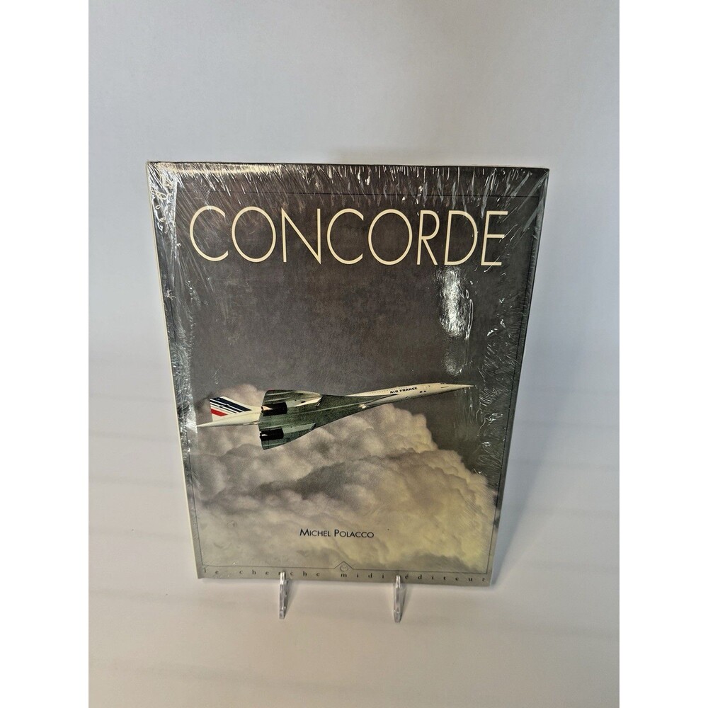 Concorde Michel Polacco Book Sealed Air France Supersonic Jet Aviation